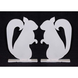 Steel Shooting Targets-Squirrel Silhouette Knockovers-S.B. Pistol & Rifle Plates
