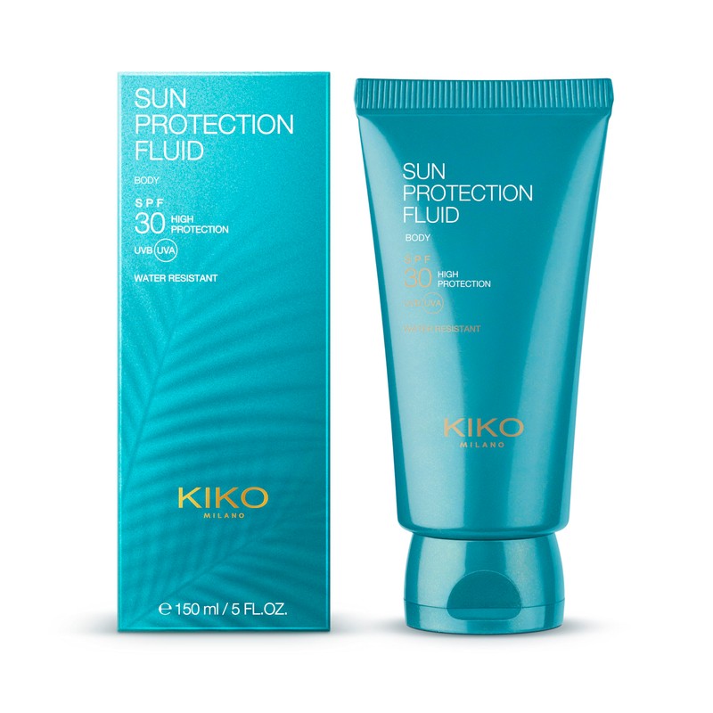 KIKO Milano Sun Protection Fluid Body Spf 30, Moisturising Body