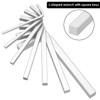 7Pcs Square Head Wrench Kit, 3/4/5/6/7/8/10mm Chrome Vanadium Steel Square