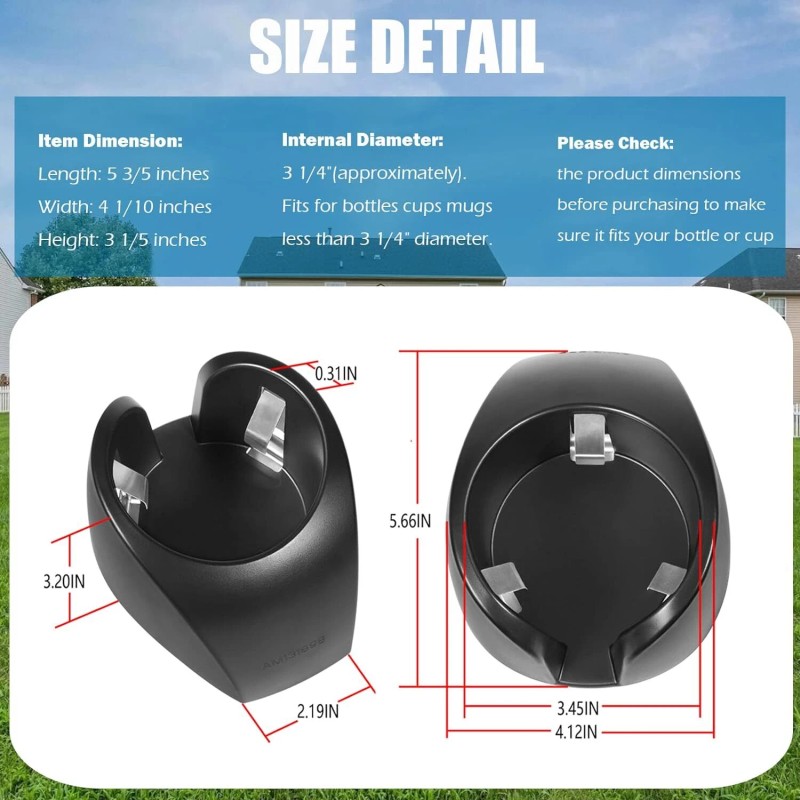 John Deere Beverage Cup Holder AM131898 For John Deere Lawn