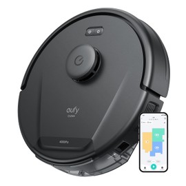 eufy Renewed L50 Robot Vacuum with 4,000 Pa Powerful Suction, Precise iPath Laser Navigation, Customizable Al Mapping, Climb Up to 20 mm, Ideal for Hard Floor, Tile, and Carpet