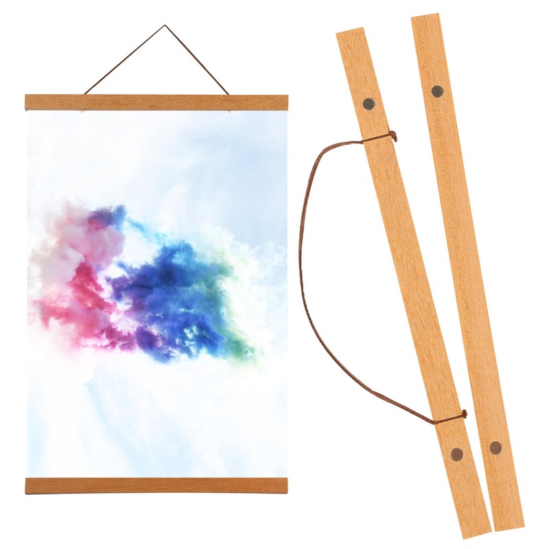 Medog Magnetic Poster Hanger Frame, 8“ Wide, Display Posters 8x10