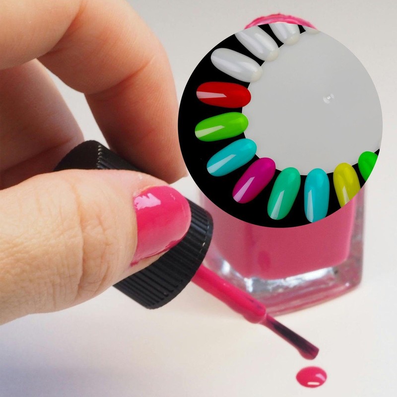 400 Pieces Of Nail Art Practice Supplies, Nail Art Training