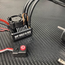 Universal WP Max10 3652 3500KV RC Brushless ESC Motor Combo For Traxxas 1/10 Slash Rustler