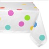 DII 100% Cotton, Machine Washable, Dinner, Summer & Picnic Tablecloth,60