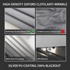Versatile Portable Roller Blind-Stick On Blackout Blind for Windows,Temporary Curtains,