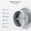 calimaero® TVSA 5 Inch Round Adjustable Steel Ventilation Inline Air