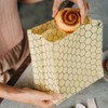 SuperBee Beeswax Food Bag - 2 Compartment - Small