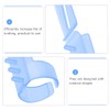 Pack of 4 Knitting Thimbles Thread Guide, Crochet Rings Finger