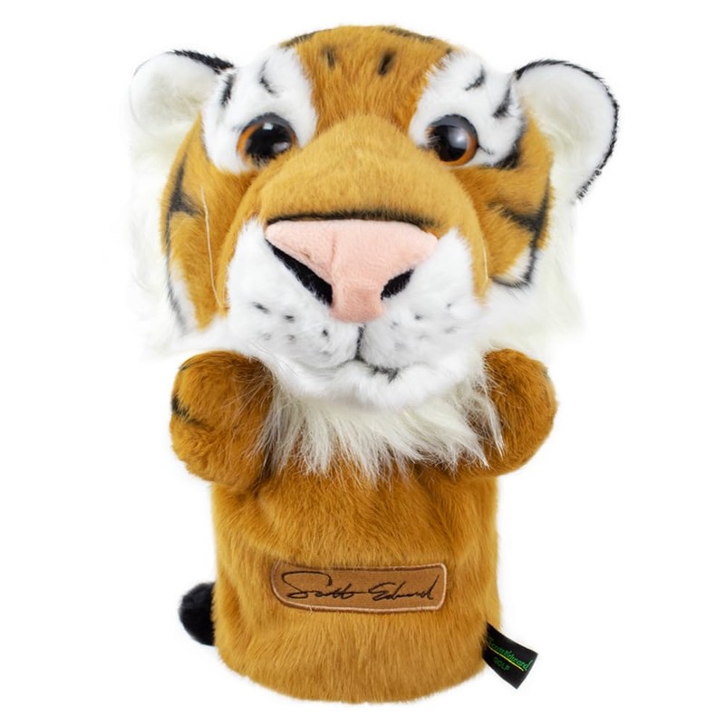 Scott Edward Covered Driver Animal Shaped Golf Club Headwear, Soft