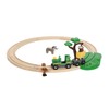 BRIO World 33720 - Safari Railway Set - 17 Piece