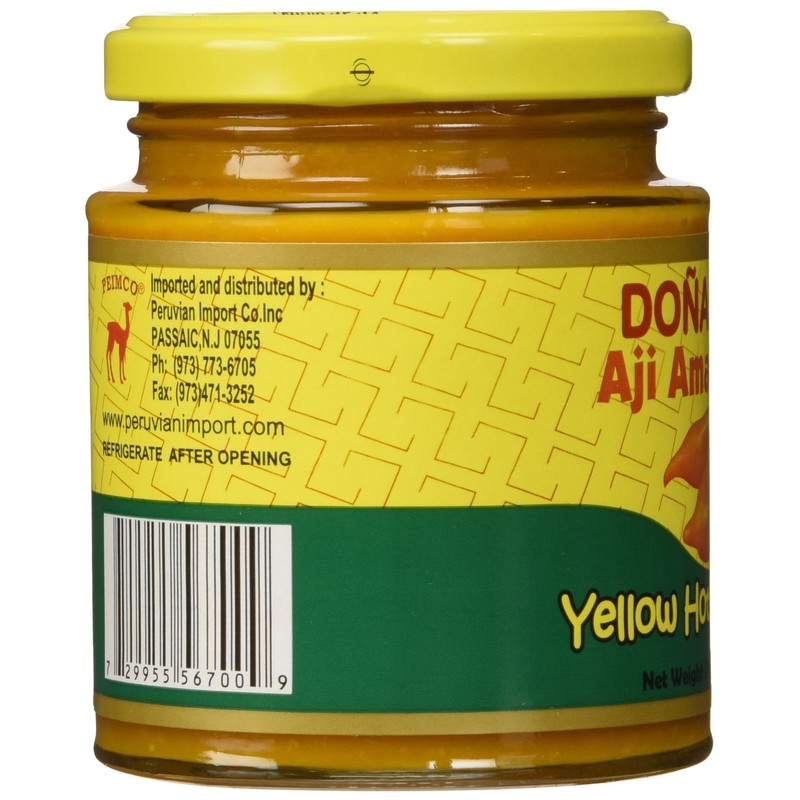 Doña Isabel Aji Amarillo Molido (Yellow Hot Pepper Paste) 7.5oz