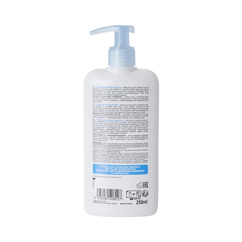 CORINE DE FARME Unisex Organic Sensitive Organic Gel Intima Sensitive