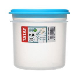 Tatay Cylindrical Food Container, 0.3 L