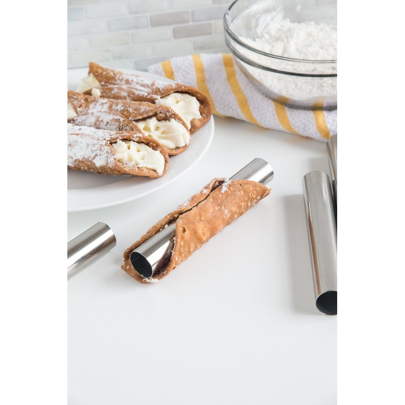 Fox Run Stainless Steel Cannoli Molds, Set of 16,45090