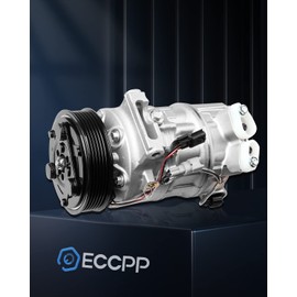 ECCPP AC Compressor with Clutch 2013-2015 Replacement for N-issan Tsuru 1.6L for N-issan Sentra 1.8L