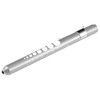 Aluminum LED Penlight with Pupil Gauge (Silver)