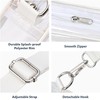 Clear Bag,Clear Crossbody Bag,Stadium Approved Clear Purses For Women Adjustable