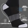 Tipi Toe 12 Pair Cushioned Running Socks for Women -
