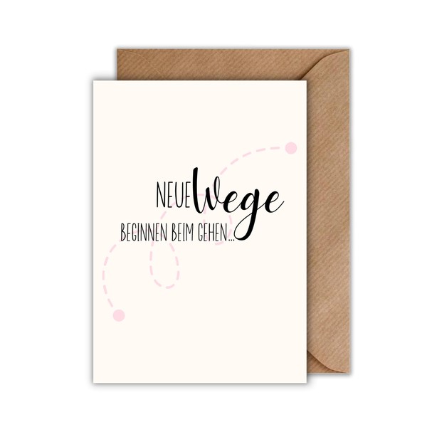 WBdesignz Divorce Card with Envelope - Courage Cards "New Ways