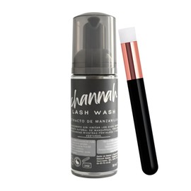 Lash wash Cleanser es un Shampoo limpiador especial para pestañas, extensión de pestañas , pestañas mink, elimina los residuos de maquillaje y suciedad que pueda tener la pestaña! (50ml+ cepillo, lashpack-1)