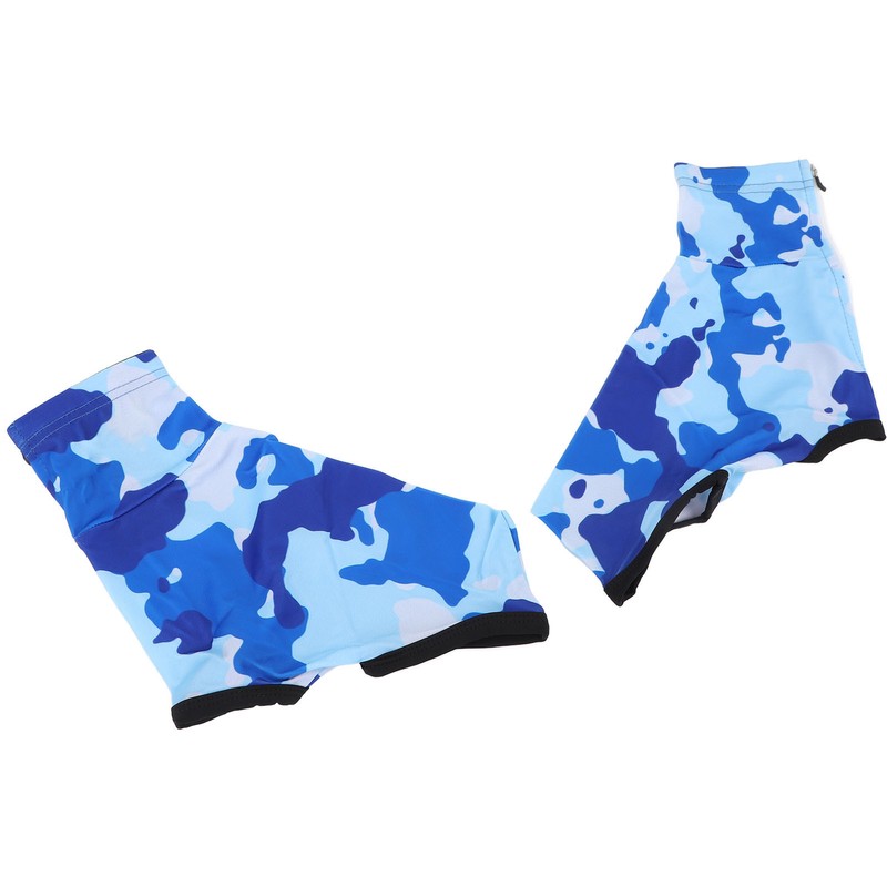 Cycling Shoe Cover Lengthen and Heighten Sand Proof Durable Camouflage