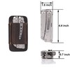 Topstache Knife Sheath, Handmade Knife Holster, Horizontal Carry Leather Sheath