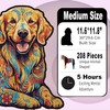 Wooden Jigsaw Puzzle for Adults - Golden Retriever Dog, Unique
