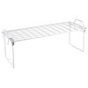 Whitmor Wire Grid Stacking Shelf Medium, 7"D x 18"W x