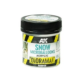 AK Interactive Snow Microballoons 100ml.