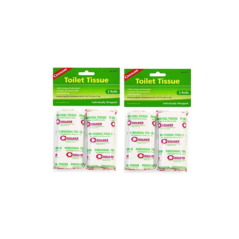 Coghlan's 9177 Toilet Tissue - 4 Pack