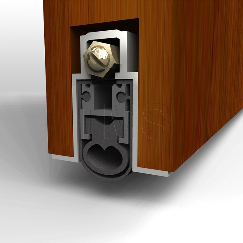 Automatic Door Bottom - Under Door Seal with Double Neoprene