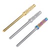 3pcs 3mm Nail Mandrel Stainless Steel Manicure Pedicure Mandrel Rods