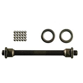 Point Achse Vorderradachse, schwarz, ∅ 9 mm - Länge 130 mm, 30011800