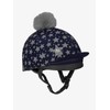 LeMieux Mini Reflective Hat Silk in Indigo IT03406