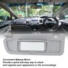 Sun Visor Grey Stylish Look Sun Shielding Visor Mirror with