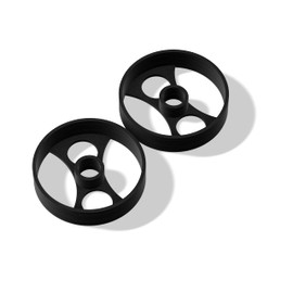 45 RPM 7 Inch Vinyl Record Adaptor (Pack of Two) 100% Made in Canada.