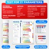 21-in-1 Home Drinking Water Testing Kit - 120 Strips +