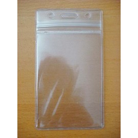 15 Clear Vinyl Luggage Tags + 15 Luggage Loops insert your Business Card or ID