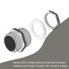 TOP-VIGOR 5Pcs PTFE Flat Washers 55mm OD 45mm ID 2mm