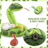 MorisMos 300 cm Long Snake Cuddly Toy XXL with Baby