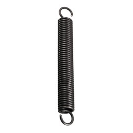 DTGN 2.5x18x150mm(WxODxL) Extension Spring - 1Pack - Good for Home Repair Machinery - Manganese Steel Extended Compressed Spring - Black