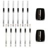 Bojueshaw 14PCS White Eyeliners Pencil & Sharpener Set, Waterproof Smudge-Proof
