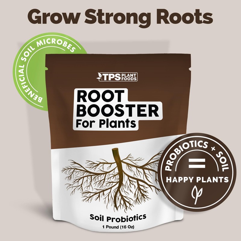 TPS NUTRIENTS Root Booster for Plants, Soil Probiotics Including Bacteria,