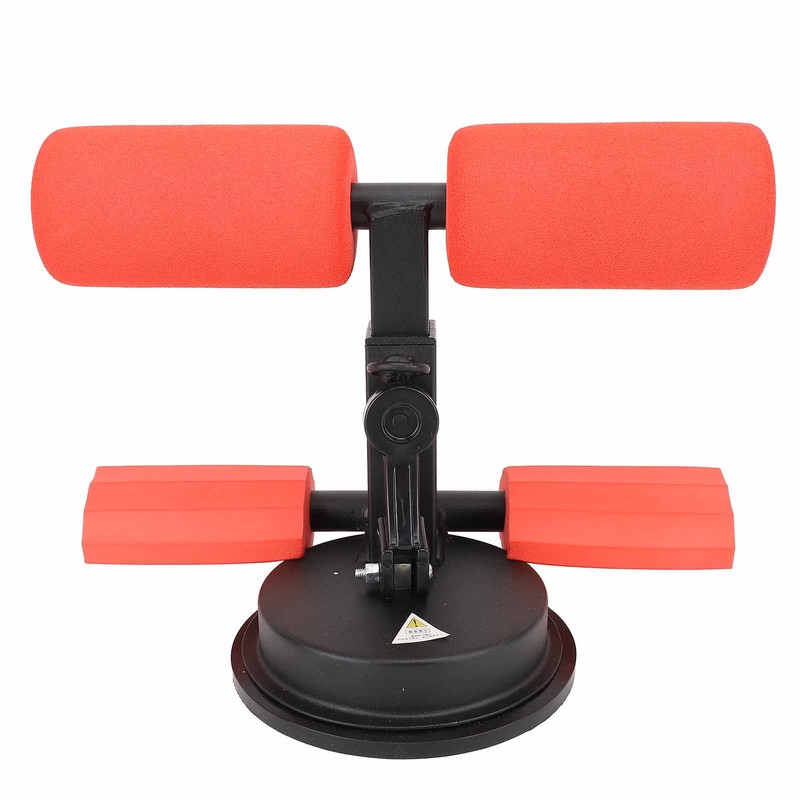 Sit Up Assistant Device Red Powerful Suction Cup Iron Foam