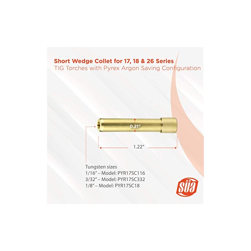 SÜA - Short Wedge Collet for 17, 18 & 26
