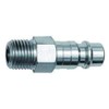 RIEGLER 141670-424.61-NPT Nipple for Couplings NW 7.2, Steel, NPT 1/4