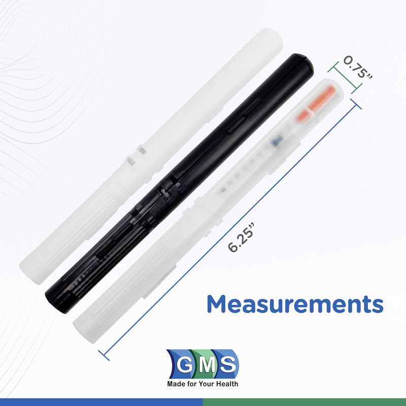 GMS 60 Unit Syringe Case - Holds New, Prefilled &