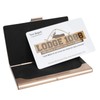 Muka Business Card Case Metal Card Holder Slim Stainless Steel