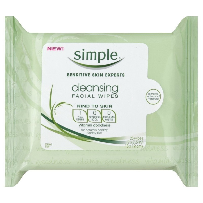 Simple Kind to Skin Eye Make Up Remover Pads Pack